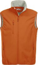 Clique Basic Softshell Hr Bodywarmer Dieporanje maat XXL