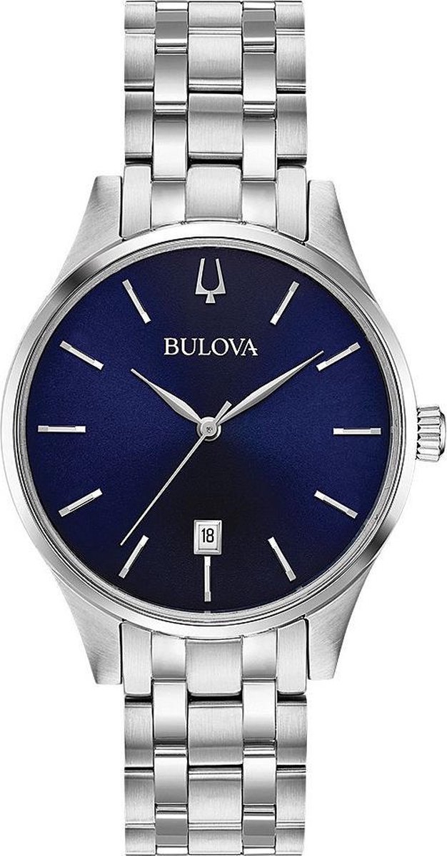 Bulova Classic 96M149 Horloge - Staal - Zilverkleurig - Ø 35 mm