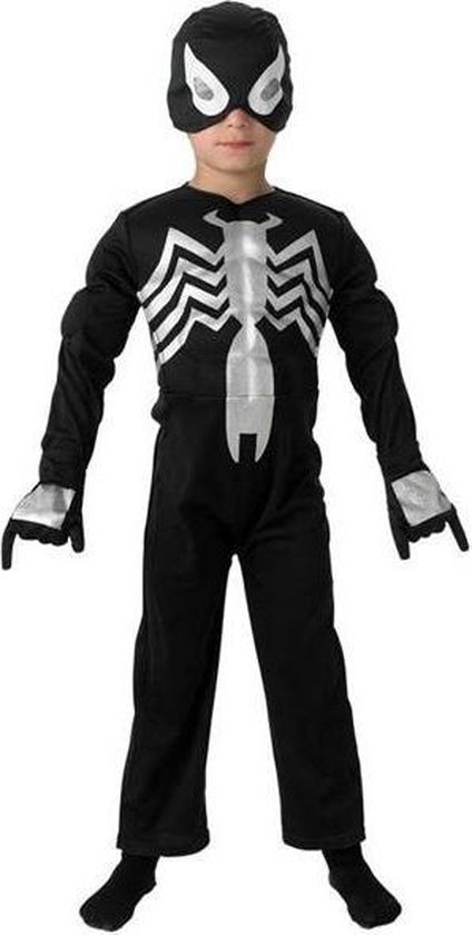 atoom Feest Citaat Spiderman Pak Kind Zwart Gespierd Venom | bol.com