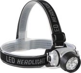 Perel led-hoofdlamp, 7 heldere witte leds, 7 lichtmodi, ideaal voor outdoor-activiteiten