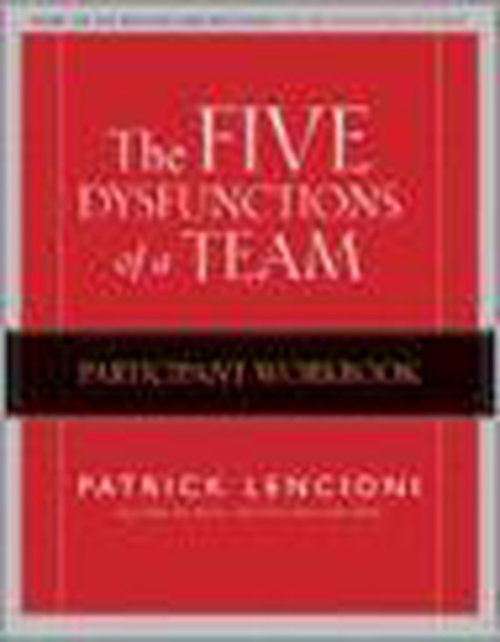 The Five Dysfunctions Of A Team - cover