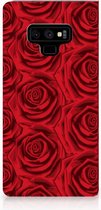 Samsung Galaxy Note 9 Uniek Standcase Hoesje Red Roses