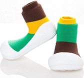 Attipas Together bruin babyslofijes, maat 21,5