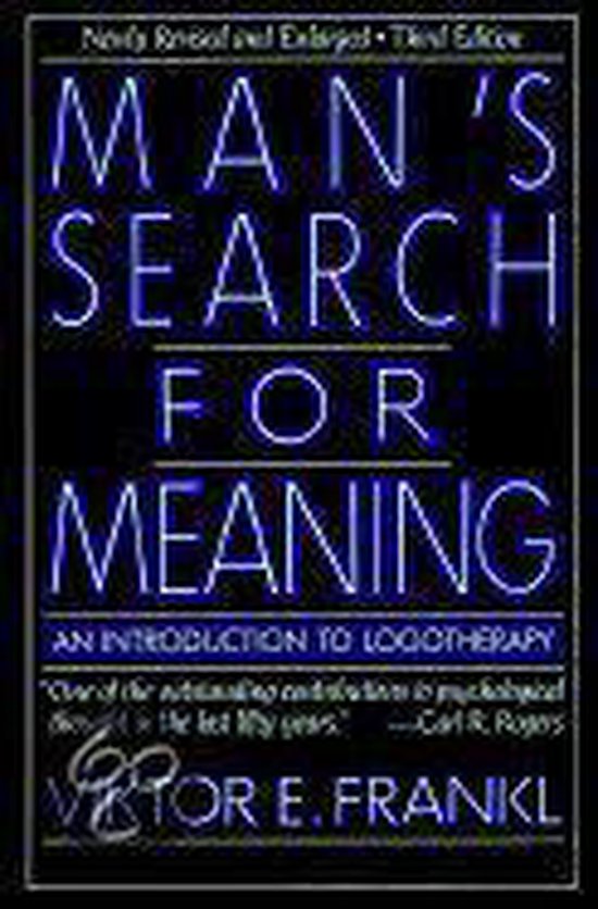 Man's Search for Meaning - cover