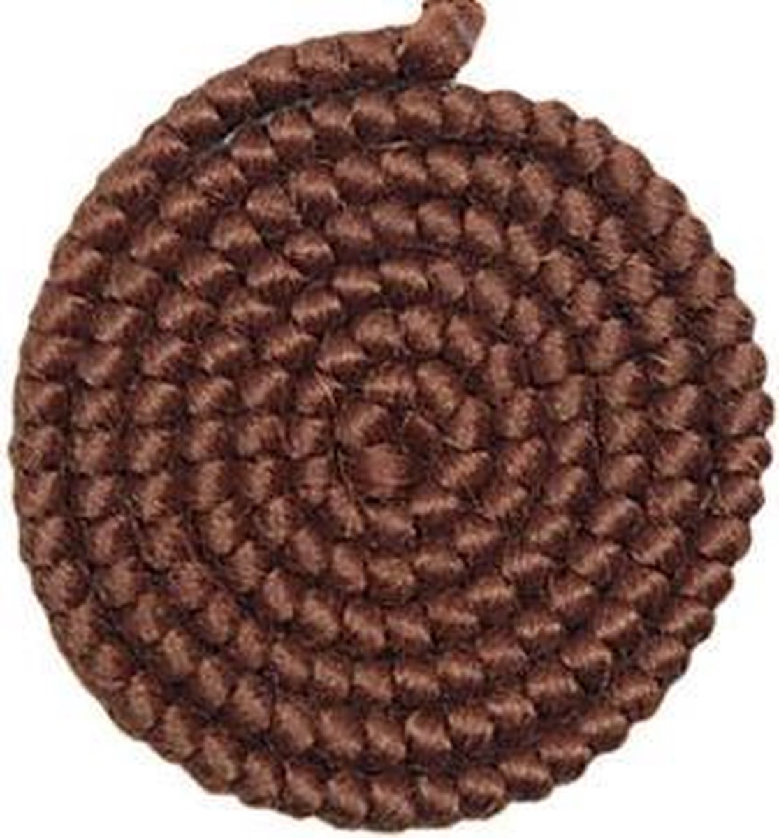 Grimas - Wolcrepe - Kastanjebruin - Donker - 50 Centimeter - 08