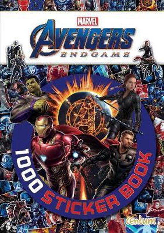 Avengers Endgame 1000 Stickers 9781912841721 Boeken