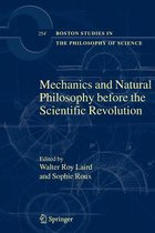 Mechanics and Natural Philosophy before the Scientific Revolution