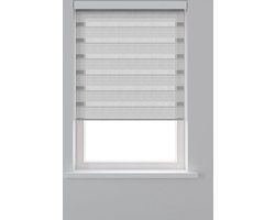 Decosol roljaloezie - 90x160 cm - structuur wit/grijs