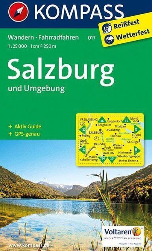 Kompass WK017 Salzburg und Umgebung - cover