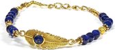 Armband Veer met Lapis Lazuli