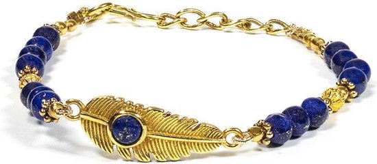 Armband Veer met Lapis Lazuli