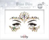 Festival gezicht steentjes - Face Jewels - Make up - Glitter - Disco Diva