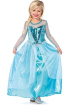 Leg Avenue - Ijsprinses kostuum - Verkleedkleding - Meisje - Maat L - 10 tot 12 jaar