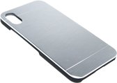 Aluminium hoesje zilver Geschikt voor iPhone XS / X