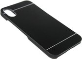 Aluminium hoesje zwart Geschikt voor iPhone XS / X