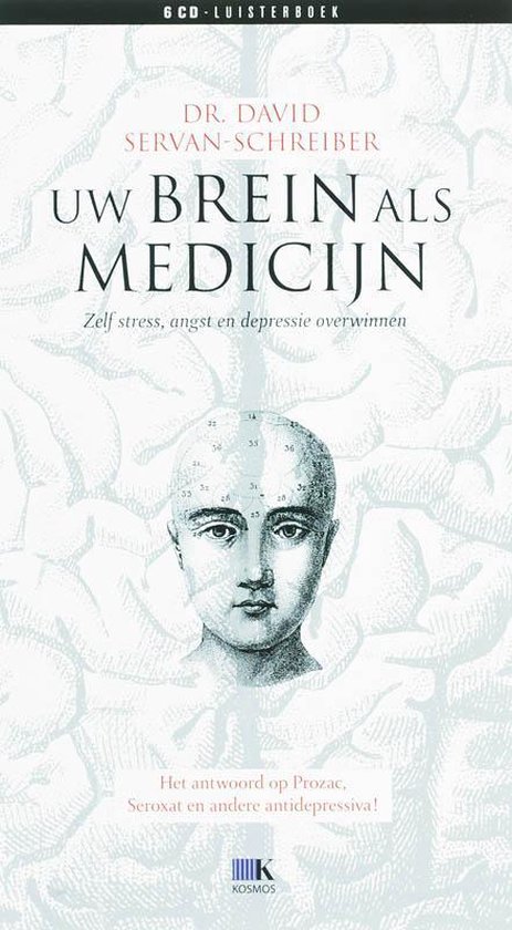 Cover van het boek 'Uw brein als medicijn 6 CD'S' van David Servan-Schreiber