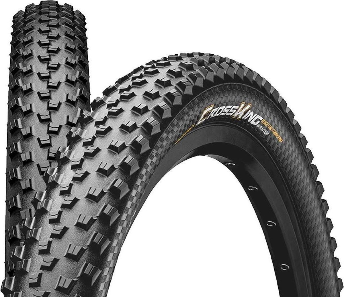 Continental Cross King 2.2 Folding Tyre 27.5" TLR E-25, zwart Bandenmaat 55-584 | 27,5x2,2"