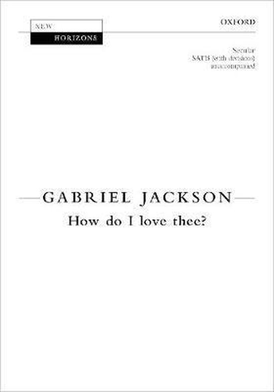 How do I love thee? 9780193529083 Boeken