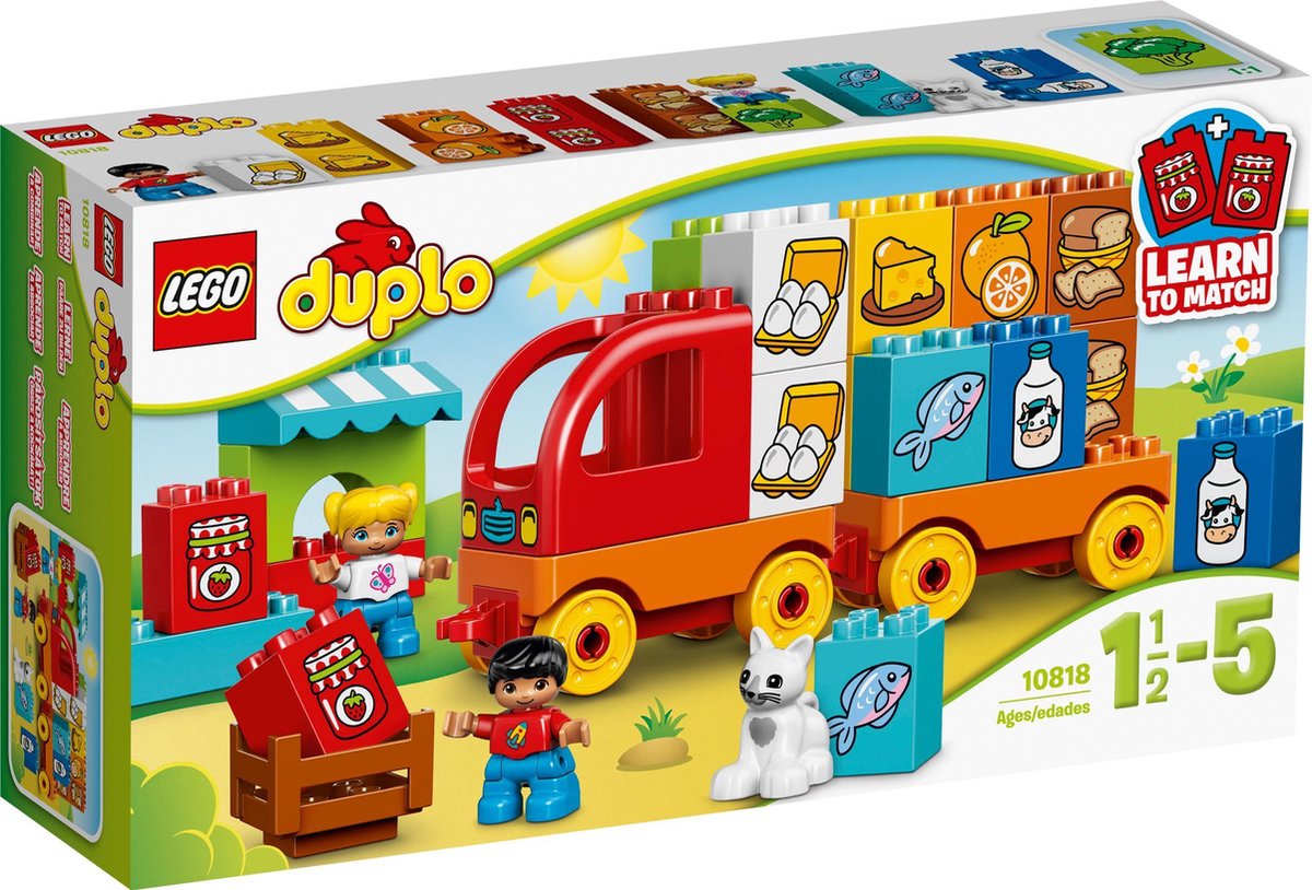 LEGO DUPLO Mijn Eerste Vrachtwagen - 10818 | bol.com