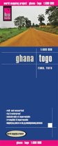 Reise Know-How Landkarte Ghana, Togo 1 : 600.000