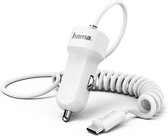Hama Auto-oplader, USB Type-C, 2,4 A, wit