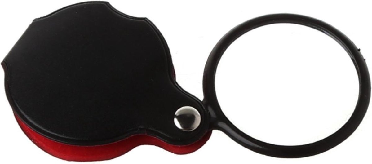 Pocket Handloep / Mini Vergrootglas / Leesloep - Zakloep met dioptrie 5 voor o.a. Lezen - Lens 50mm diameter - Merkloos