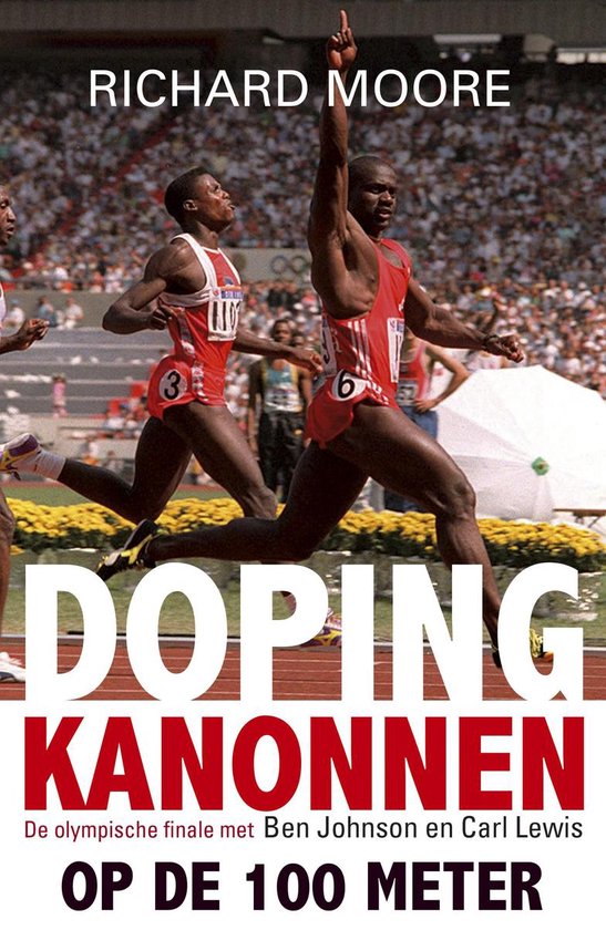 Cover van het boek 'Dopingkanonnen op de 100 meter'