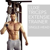 Universele fitness en triceps extensie  voor Pulldown, enkel hoofd, 37  cm lang