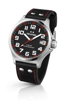 TW Steel Pilot TW410 - Horloge - Leer - Zwart - Ø 45 mm