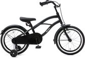 Nogan Harley - Kinderfiets - Jongensfiets - 16 inch - Mat Zwart