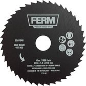 FERM - CSA1048 - Precisie - cirkelzaagblad - 44 tanden - HSS - Diameter: - 85mm - Asgat: - 15mm - Universeel - Voor zagen van - PVC - Aluminium - Koper - Zeer geschikt voor - Mini cirkelzaag - CSM1043 - Precisie-cirkelzaagblad - Mini-cirkelzaagblad