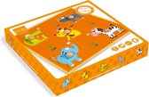 Scratch Preschool Knop puzzel - Afrika - dieren