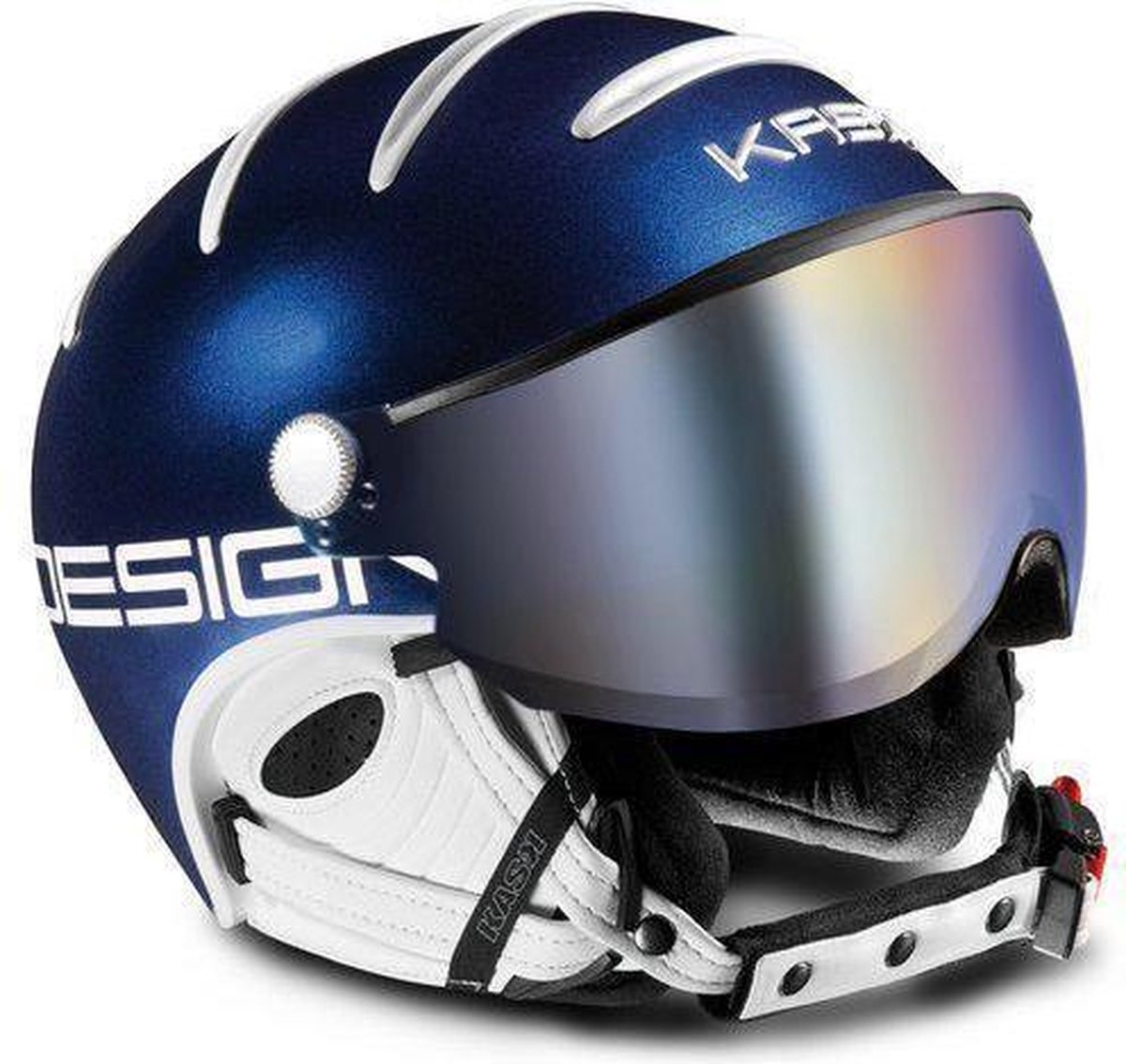 Kask Class Sport Skihelm met Vizier Unisex 6162 Navy