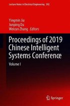 Proceedings of 2019 Chinese Intelligent Systems Conference