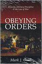 Obeying Orders