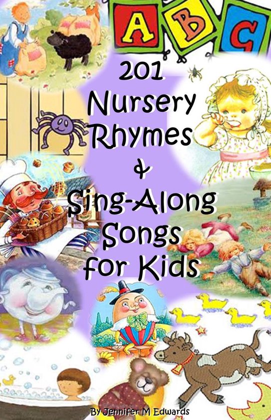 201 Nursery Rhymes & Sing-Along Songs for Kids - cover