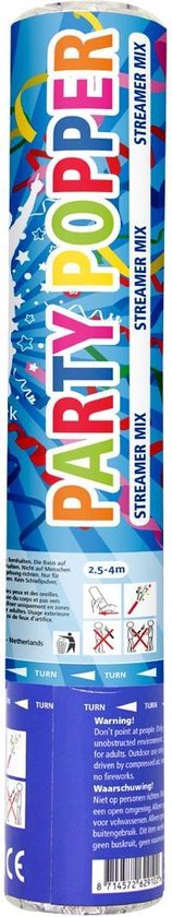 Canon à Confettis Serpentine - 26cm