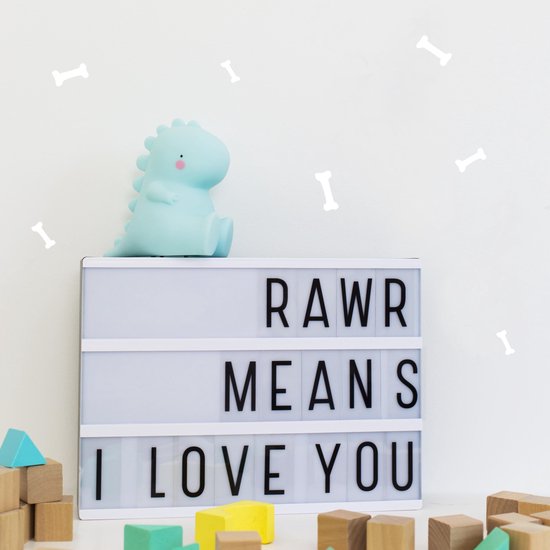 Lampje kinderkamer / kinderlampje: T-rex - A Little Lovely Company van Merkloos — afbeelding 4