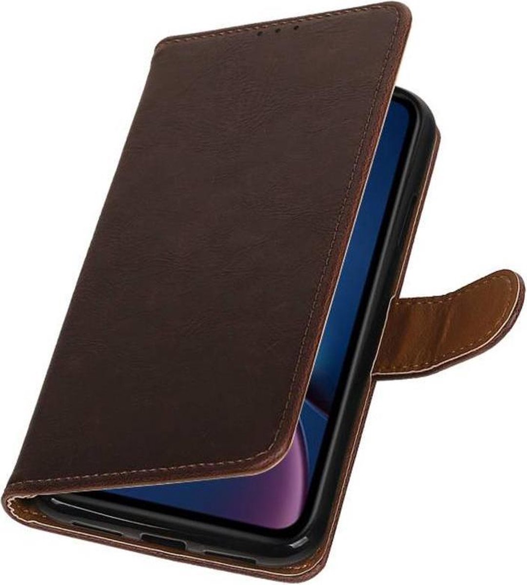 Bestcases Portemonnee Telefoonhoesje iPhone XR - Mocca