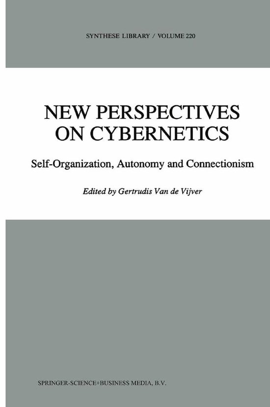 Synthese Library 220 - New Perspectives on Cybernetics - cover