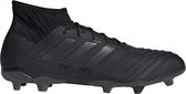 adidas Predator 19.2 FG Dark Script Heren - Black/Black/White - Maat 10,5