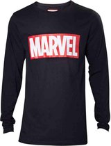 Marvel - Marvel Logo Black Men s Longsleeve