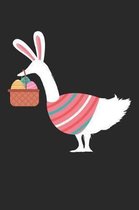 Easter Notebook - Easter Duck Duck Journal - Easter Gift for Animal Lover - Duck Diary