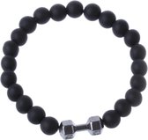 Fako Bijoux® - Buddha Armband - Halter Zwart - Zwart