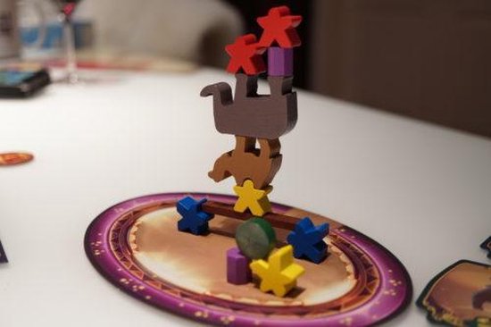 Thumbnail van een extra afbeelding van het spel Meeple Circus - Engelstalig bordspel