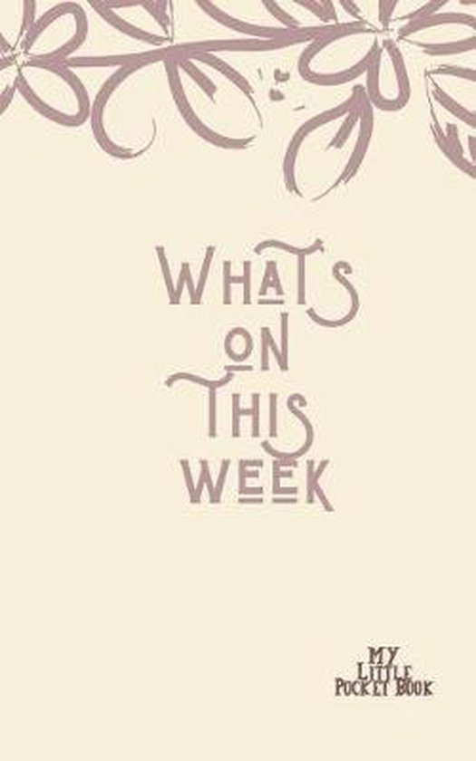 What's On this Week My Little Pocket Book - cover