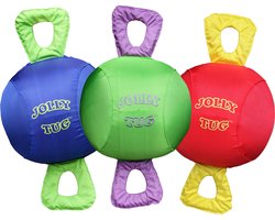 Jolly Tug Ball Equine - 35 cm - Blauw