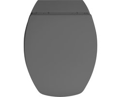 Allibert Lifestyle Allibert - Baccara Toiletbril - Antraciet