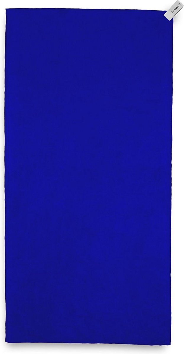 Lumaland - Reishanddoek - extra licht - microvezel - verschillende kleuren en maten - 40x80cm - Donkerblauw