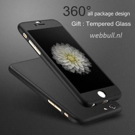 dier gelijktijdig Dusver iPhone 6s 360 Graden Cover (zwart) | bol.com